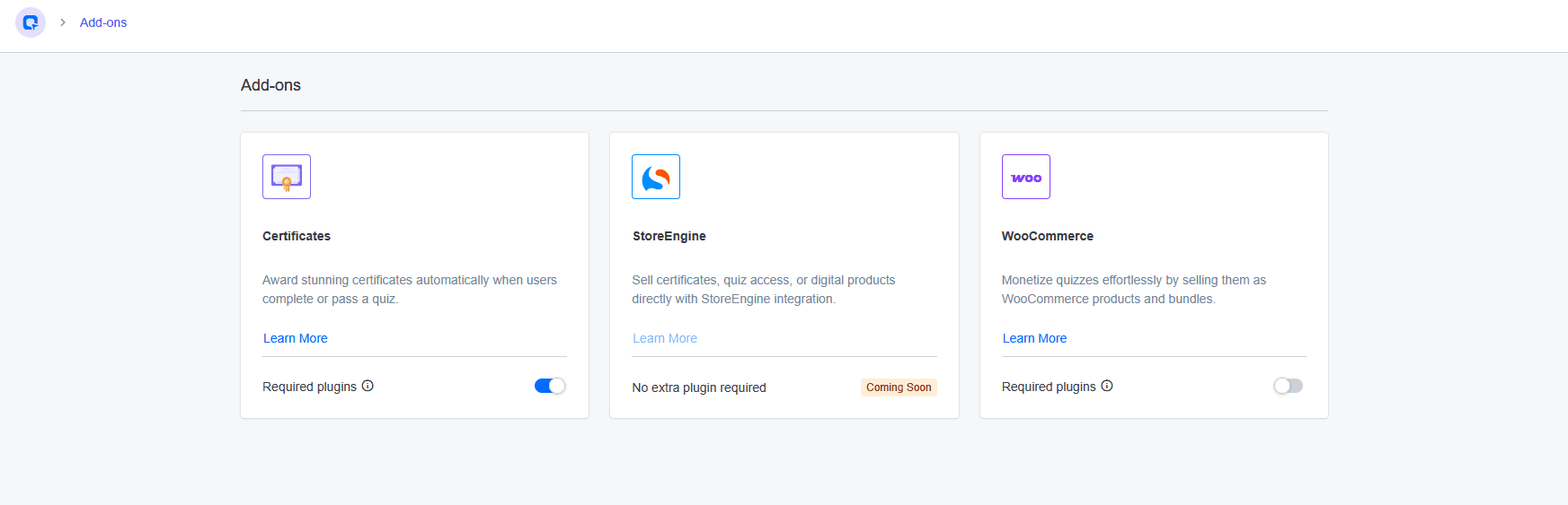 Certificates Certificates