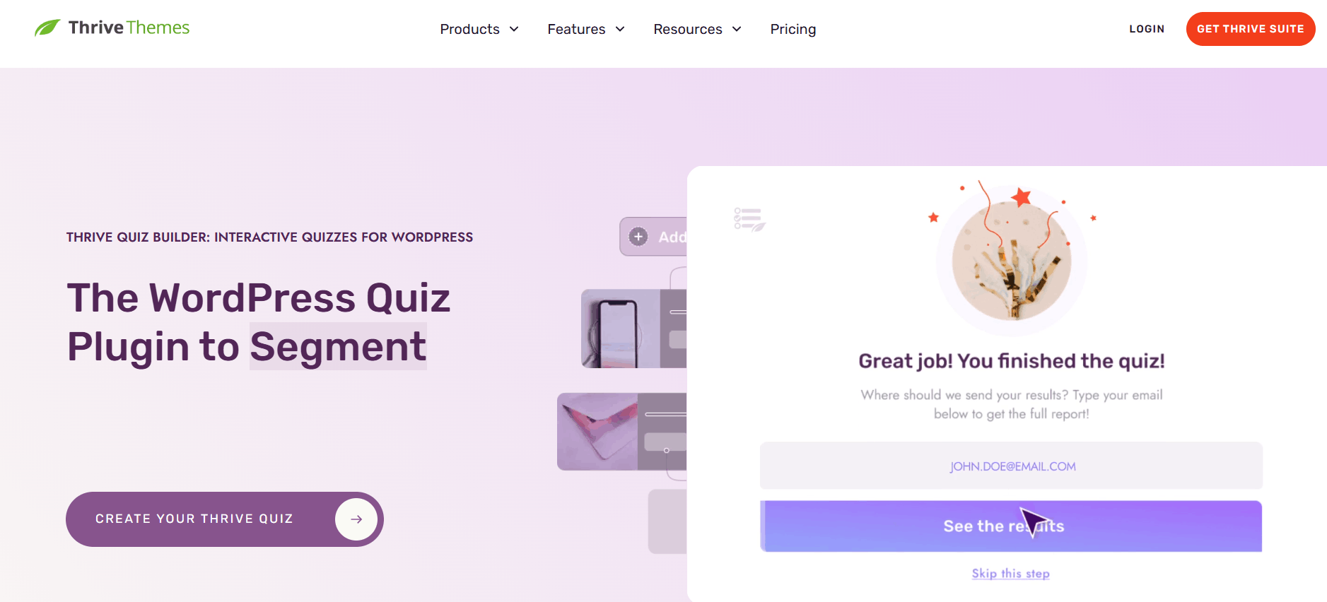Thrive Quiz Builder