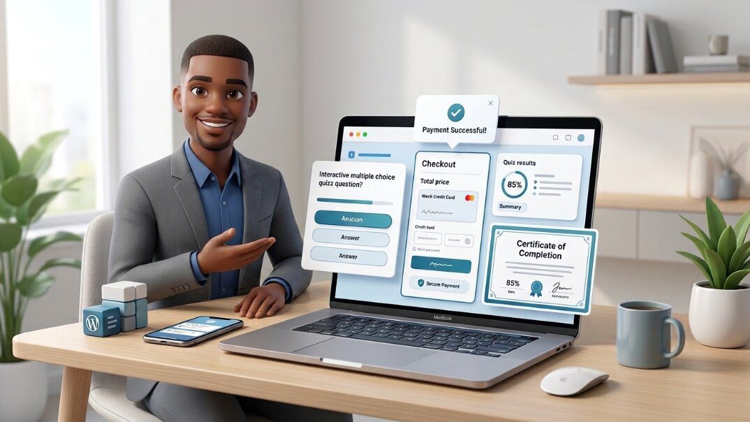 Sell Quizzes on WordPress