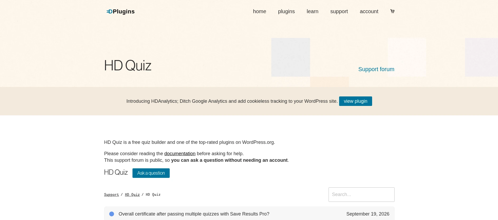 HD Quiz